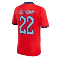 Billiga England Jude Bellingham #22 Borta fotbollskläder VM 2022 Kortärmad